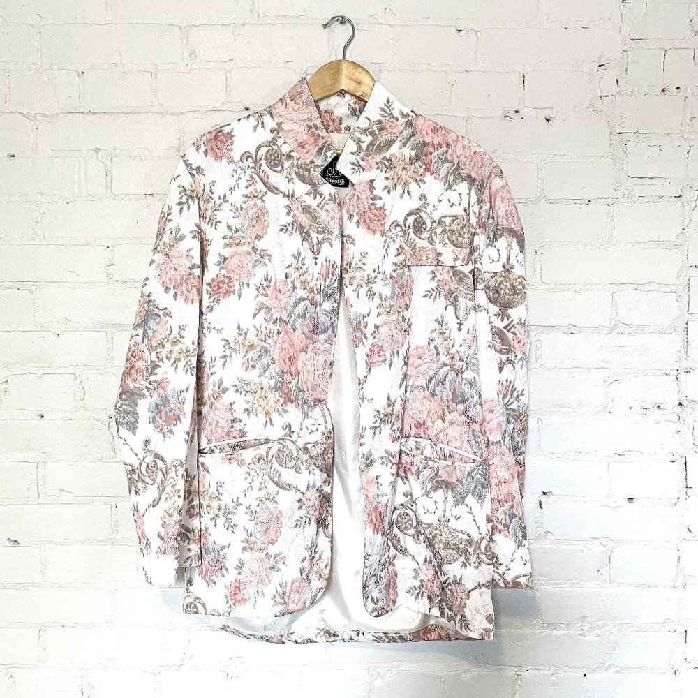 Vintage Floral Blazer